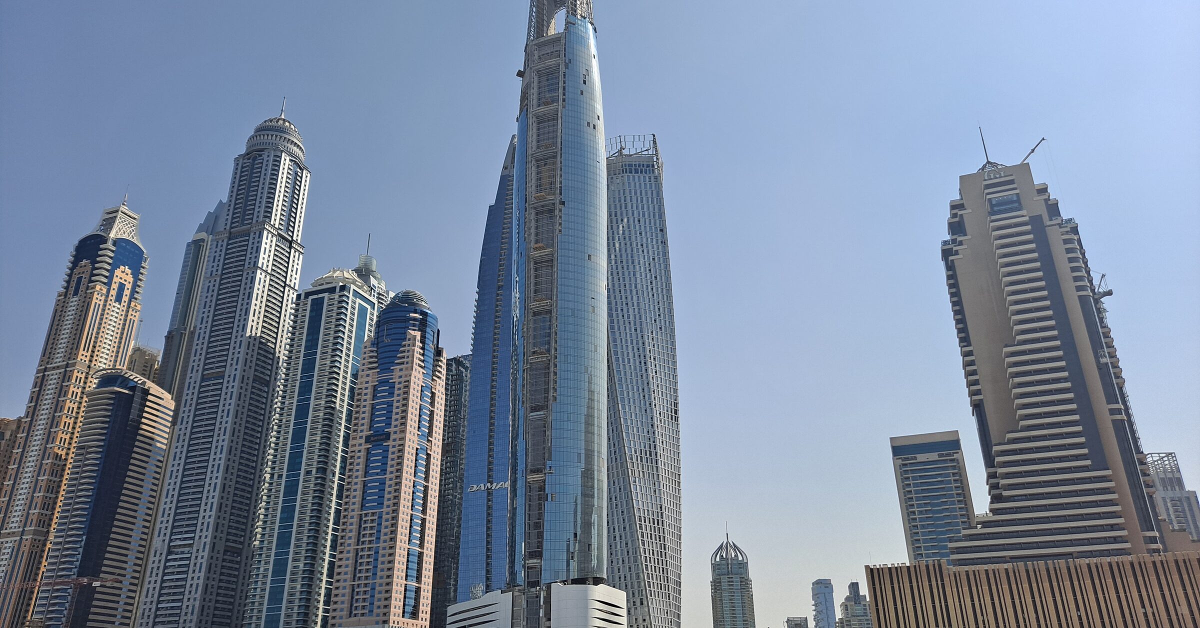 Marina towers in Dubai