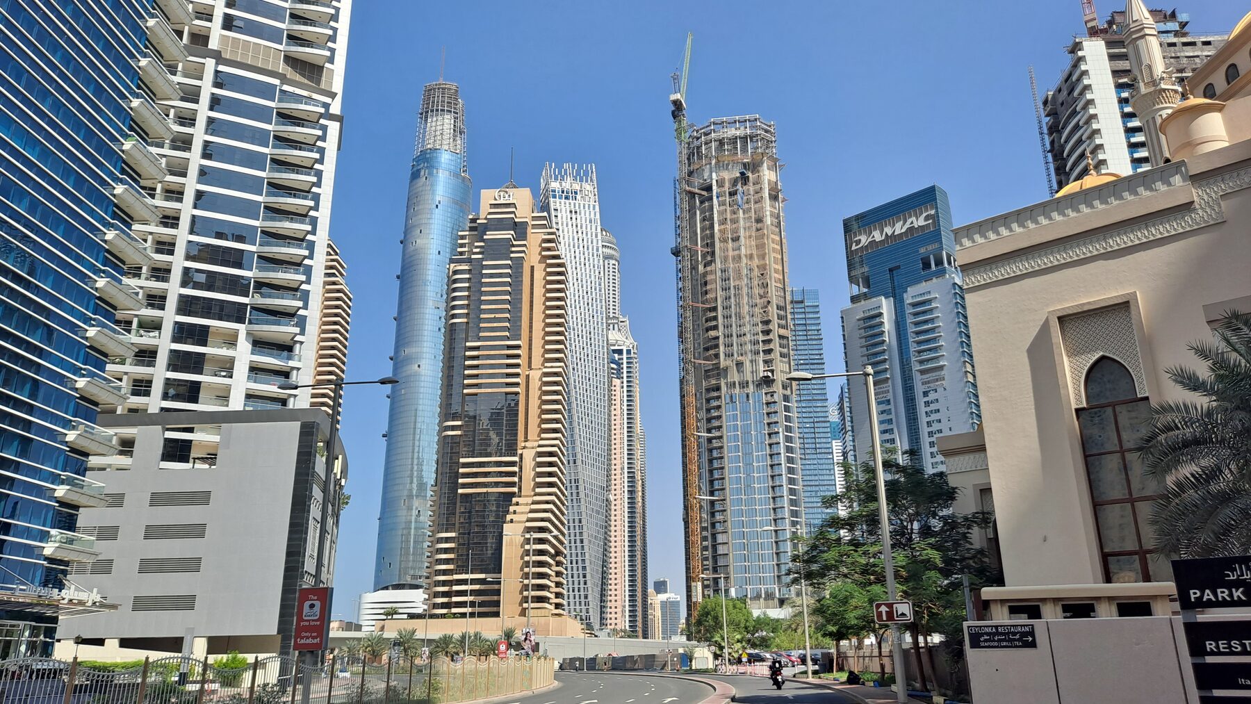 Residential towers under construction in Dubai — the delivery stage that matters most when assessing a fast-scaling developer