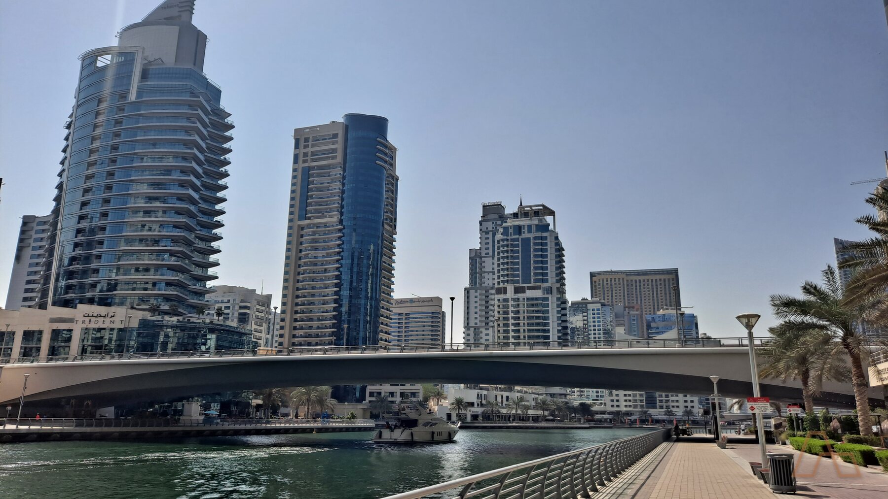 ممشى دبي مارينا