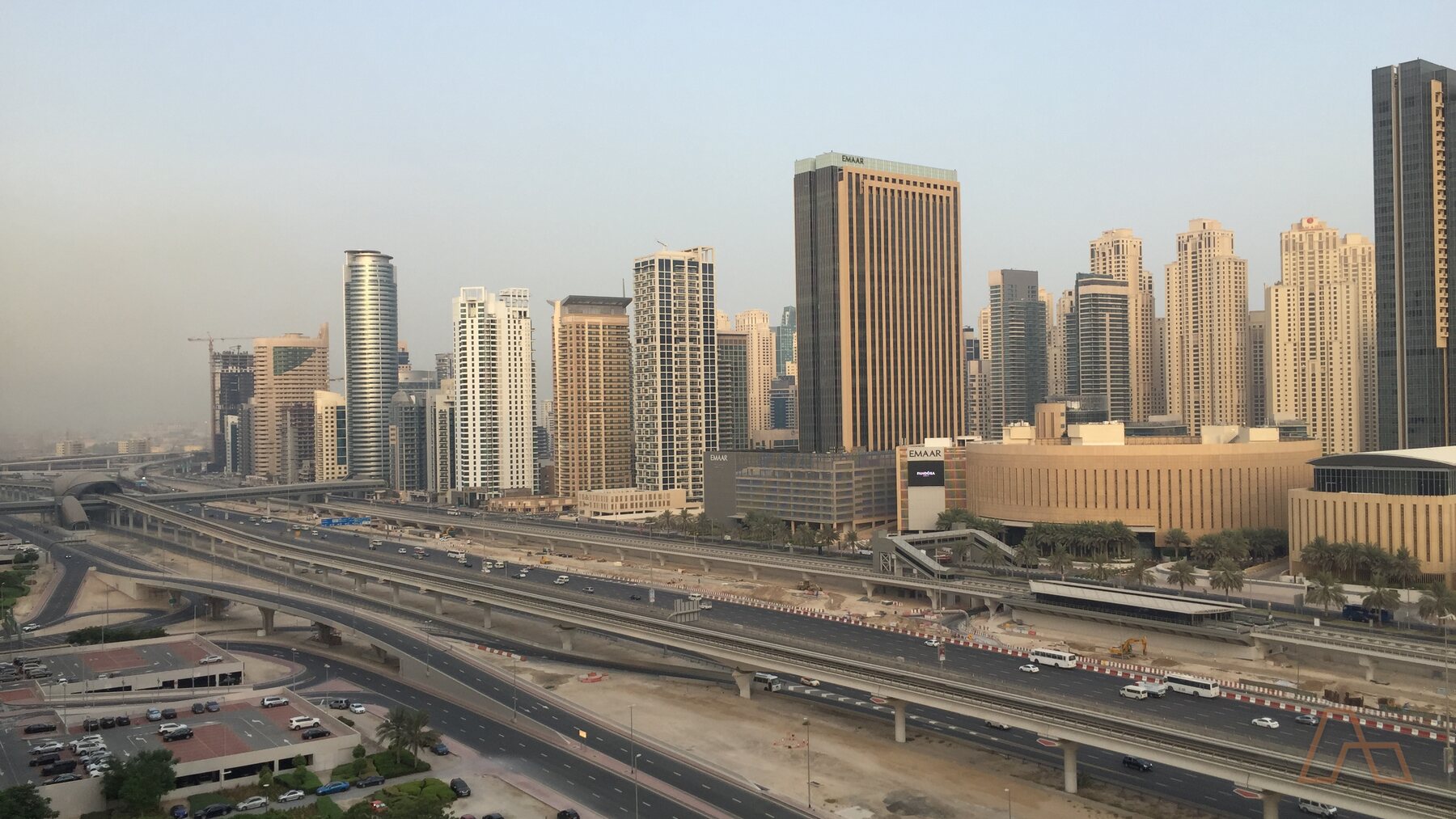 The Sheikh Zayed Road corridor